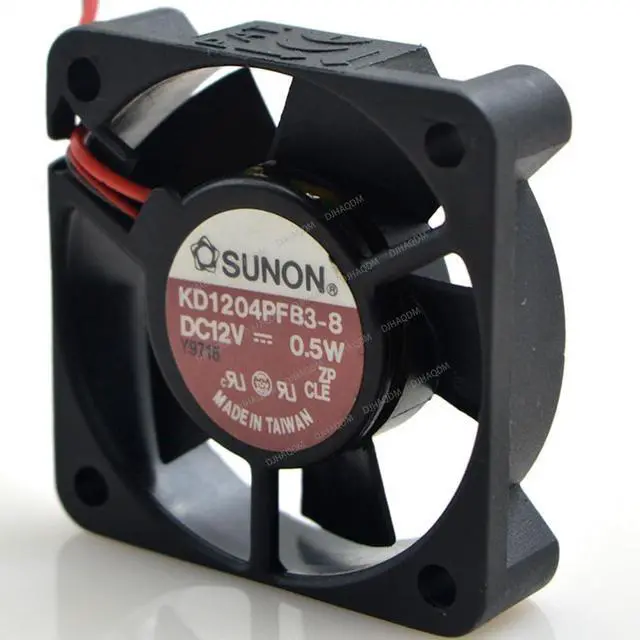 Alt view image 2 of 4 - Compatible for SUNON KD1204PFB3-8 12V 0.5W 4cm 4010 2-Wire Cooling Fan