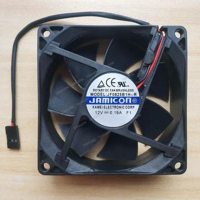 Main image of Compatible for JAMICON JF0825B1H-R 12V 0.19A 8025 2-Wire Cooling Fan