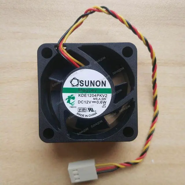 Main image of Compatible for SUNON KDE1204PKV2 12V 0.6W 4020 40x40x20mm 3-Wire Cooling Fan
