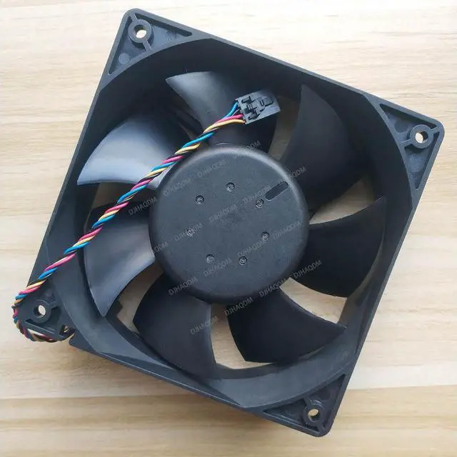 Alt view image 5 of 5 - Compatible for Delta AFC1212DE Y210M-A00-8L10 12V 3.00A 120x120x38mm 12038 4-Wire Cooling Fan