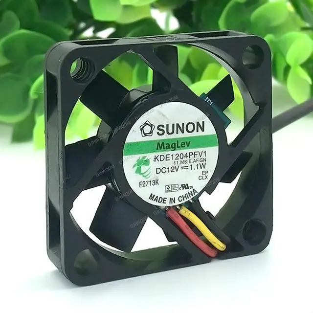 Alt view image 3 of 4 - Compatible for SUNON KDE1204PFV1 12V 1.1W 4010 40x40x10mm 3-Wire Cooling Fan