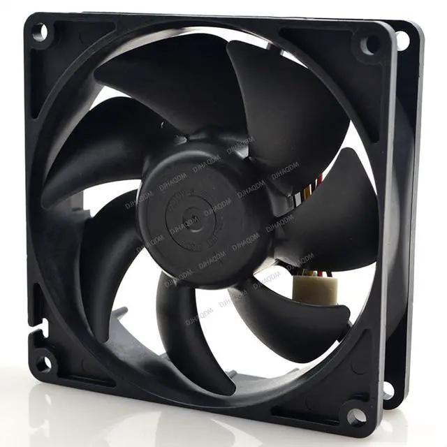 Alt view image 4 of 4 - Compatible for SANYO 9AH0912P4H041 12V 0.17A 9cm 9225 4-Wire Cooling Fan
