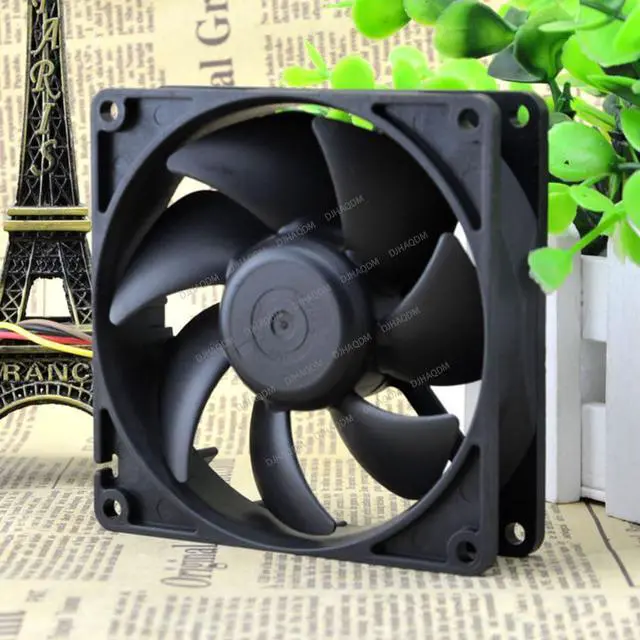 Alt view image 5 of 5 - Compatible for San Cooler 92 9AH0912P4H041 12V 0.17A 9225 92x92x25mm 4-Wire Cooling Fan