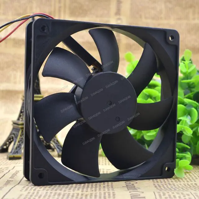 Alt view image 4 of 5 - Compatible for ADDA AD1224UB-A72GL 24V 0.25A 12cm 12025 3-Wire Cooling Fan