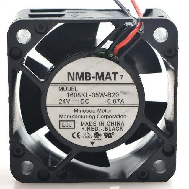 Main image of Compatible for NMB-MAT 1608KL-05W-B20 24V 0.07A 4020 4cm 2-Wire Cooling Fan