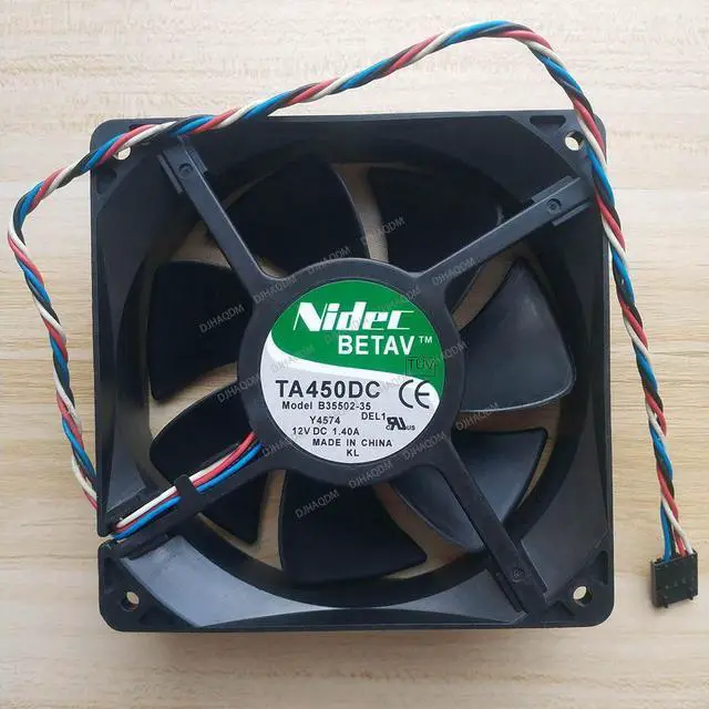 Main image of Compatible for Nidec B35502-35 12V 1.40A 120x120x38mm 4-Wire Cooling Fan