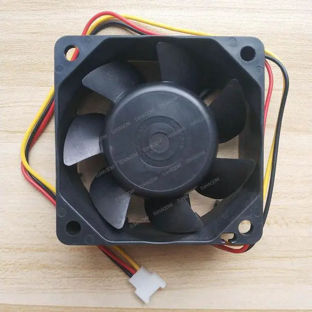 Alt view image 4 of 5 - Compatible for DC Pico Ace 25 109R0612S409 12V 0.17A 6cm 6025 3-Wire Cooling Fan