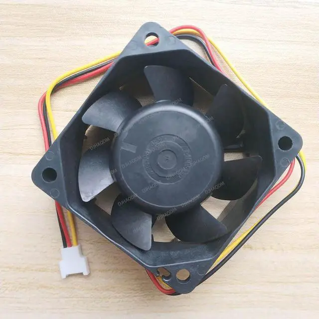 Alt view image 5 of 5 - Compatible for DC Pico Ace 25 109R0612S409 12V 0.17A 6cm 6025 3-Wire Cooling Fan