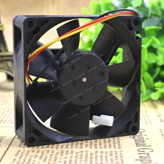 Alt view image 5 of 5 - Compatible for Nidec D08T-24TG 10B 24V 0.09A 80x80x25mm 8025 3-Wire Cooling Fan