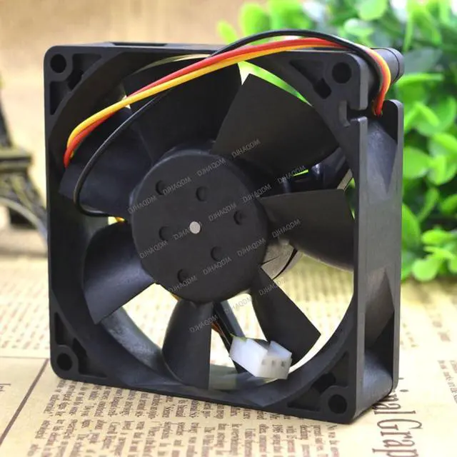 Alt view image 4 of 5 - Compatible for Nidec D08T-24TG 10B 24V 0.09A 80x80x25mm 8025 3-Wire Cooling Fan