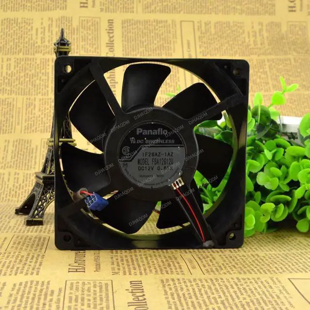 Main image of Compatible for Panaflo FBA12G12U 12V 0.65A 12cm 12038 2-Wire Cooling Fan