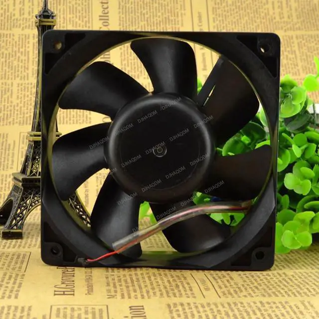Alt view image 4 of 5 - Compatible for Panaflo FBA12G12U 12V 0.65A 12cm 12038 2-Wire Cooling Fan