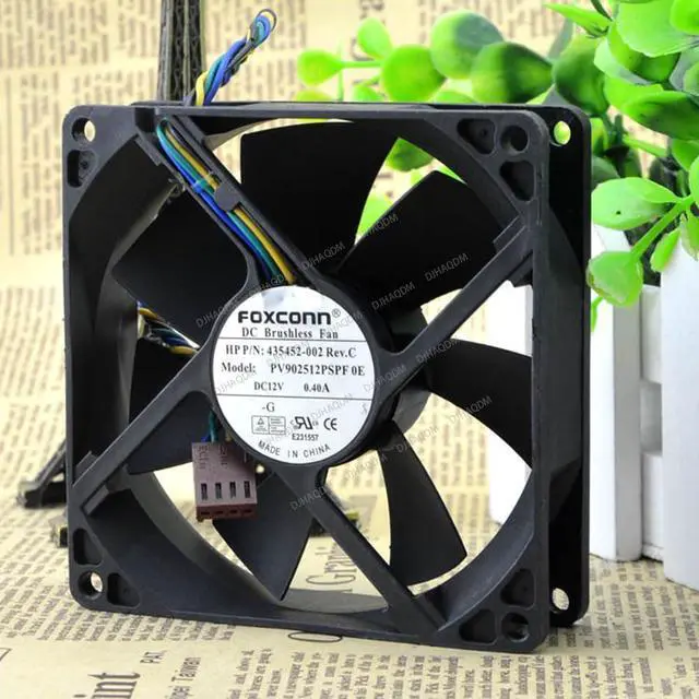 Main image of Compatible for FOXCOON PV902512PSPF 0E 435452-002 12V 0.40A 9cm 9025 4-Wire Cooling Fan