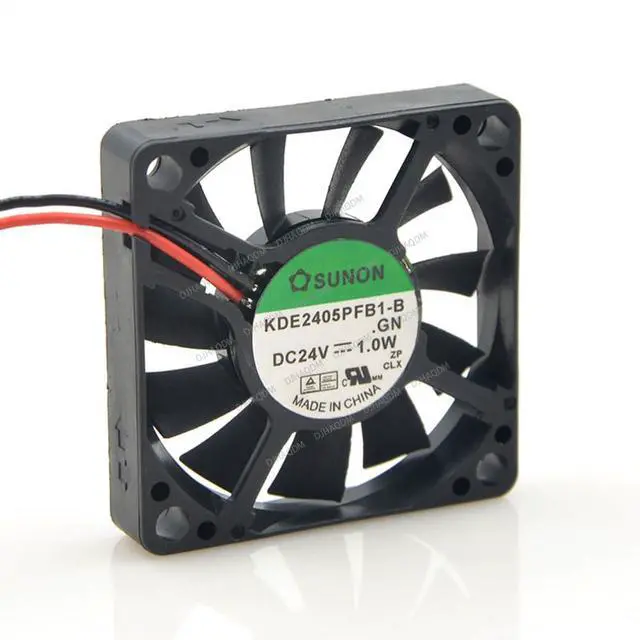 Alt view image 2 of 5 - Compatible for SUNON KDE2405PFB1-B 24V 1.4W 5cm 5010 2-Wire Cooling Fan
