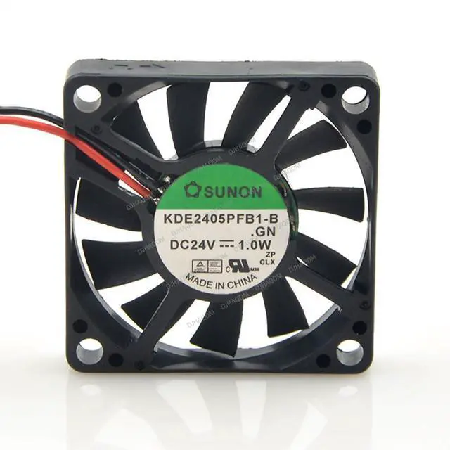 Alt view image 3 of 5 - Compatible for SUNON KDE2405PFB1-B 24V 1.4W 5cm 5010 2-Wire Cooling Fan