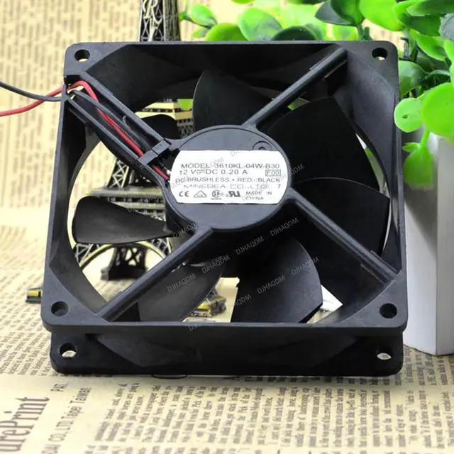 Alt view image 3 of 5 - Compatible for NMB-MAT 3610KL-04W-B30 12V 0.20A 9cm 9225 2-Wire Cooling Fan