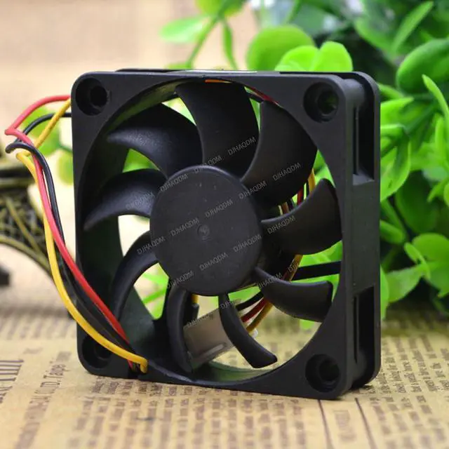 Alt view image 4 of 5 - Compatible for Y.S.TECH FD126015MB 12V 0.16A 6015 6cm 3-Wire Cooling Fan