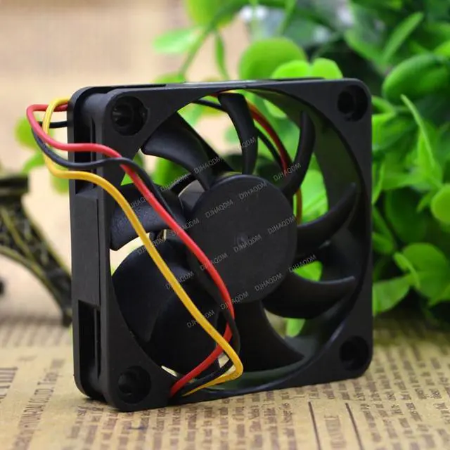 Alt view image 5 of 5 - Compatible for Y.S.TECH FD126015MB 12V 0.16A 6015 6cm 3-Wire Cooling Fan