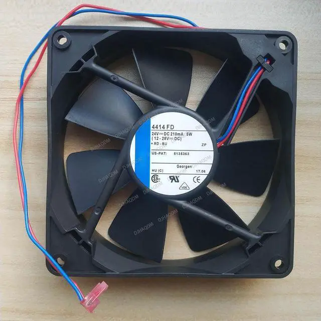 Main image of Compatible for TYP 4414 FD 24V 210mA 5W 12cm 12025 2-Wire Cooling Fan
