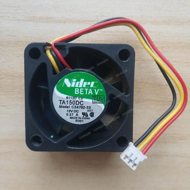 Main image of Compatible for Nidec C34792-33 12V 0.27A 40x40x20mm 4020 3-Wire Cooling Fan