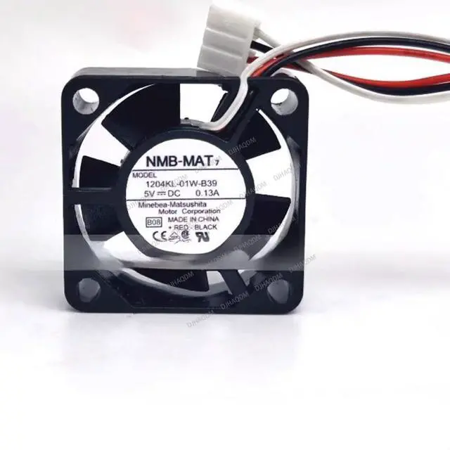 Main image of Compatible for NMB-MAT 1204KL-01W-B39 5V 0.13A 30x30x10mm 3010 3-Wire Cooling Fan