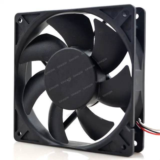 Alt view image 4 of 4 - Compatible for SUNON PMD1212PTB1-A 12V 12W 12cm 12025 3-Wire Cooling Fan