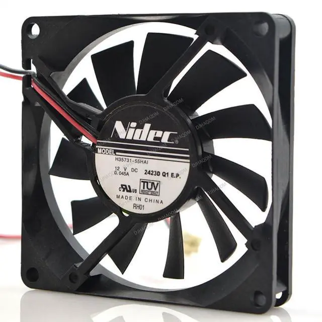Main image of Compatible for Nidec H35731-55HAI 12V 0.045A 8015 8cm 2-Wire Cooling Fan