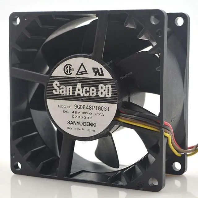 Alt view image 2 of 4 - Compatible for SONYO 9G0848P1G031 48V 0.27A 9038 9cm 4-Wire Cooling Fan