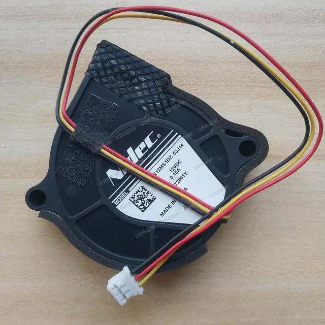 Alt view image 2 of 5 - Compatible for NIDEC G50R12MS1D-54J14 G50R12MS1D-54J14 12V 0.15A 5015 50x50x15mm 3-Wire Cooling Fan
