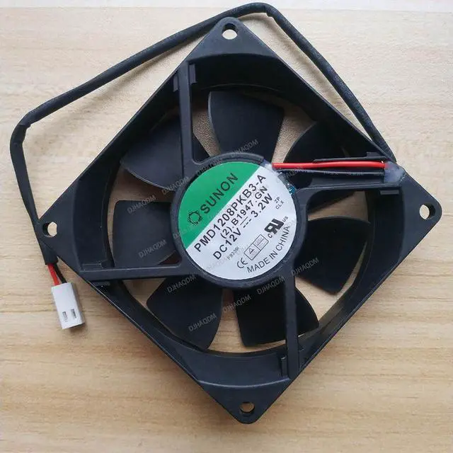 Alt view image 2 of 5 - Compatible for SUNON PMD1208PKB3-A 12V 3.2W 8cm 8020 Cooling Fan