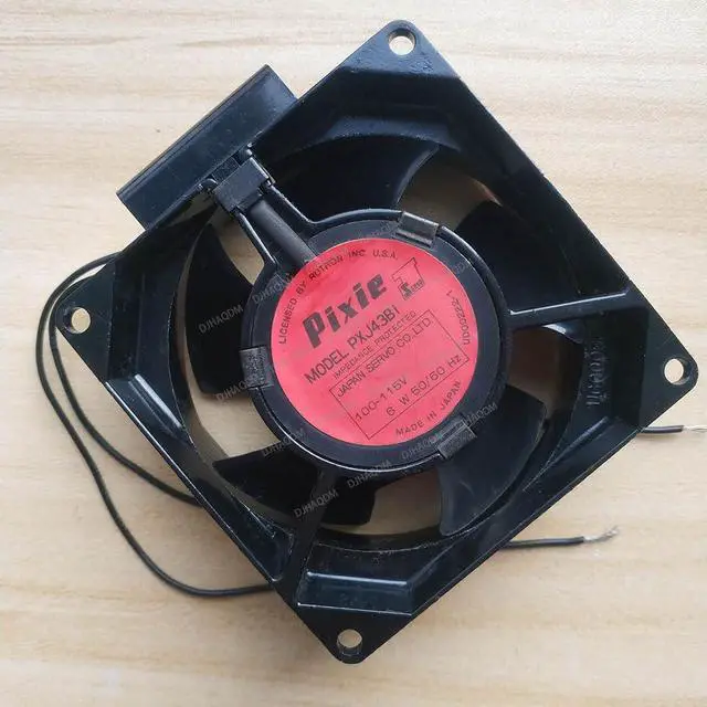 Alt view image 2 of 5 - Compatible for Pixie PXJ43B1 100-115V 6W 8032 2-Wire Cooling Fan