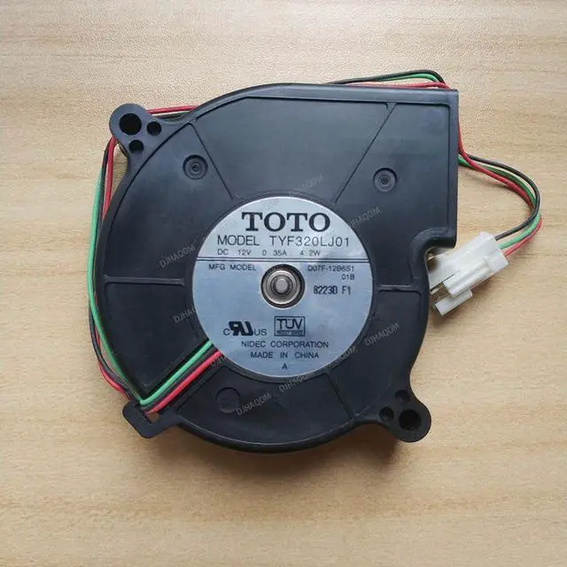 Main image of Compatible for TOTO TYF320LJ01 12V 0.35A 7520 3-Wire Cooling Fan