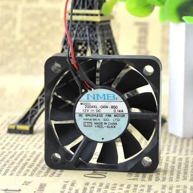 Alt view image 2 of 5 - Compatible for NMB 2004KL-04W-B50 12V 0.14A 5cm 5010 2-Wire Cooling Fan