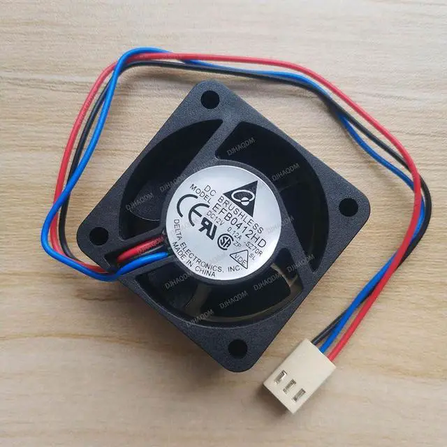 Alt view image 2 of 5 - Compatible for Delta EFB0412HD 12V 0.12A 4cm 4020 3-Wire Cooling Fan