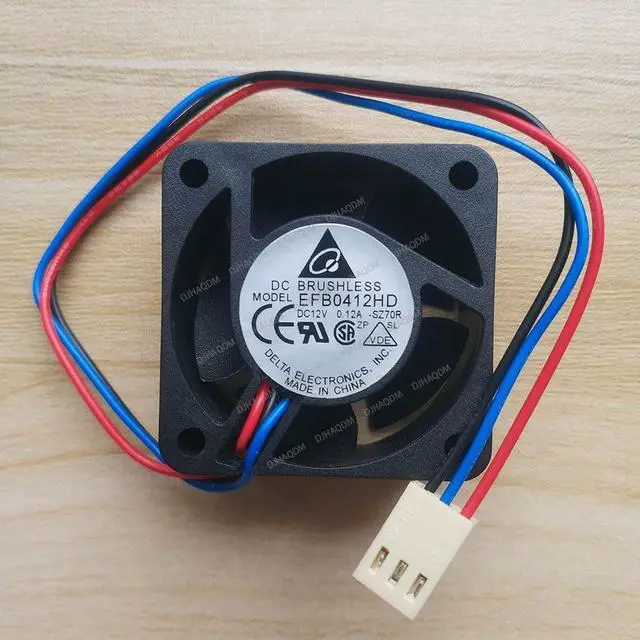 Main image of Compatible for Delta EFB0412HD 12V 0.12A 4cm 4020 3-Wire Cooling Fan