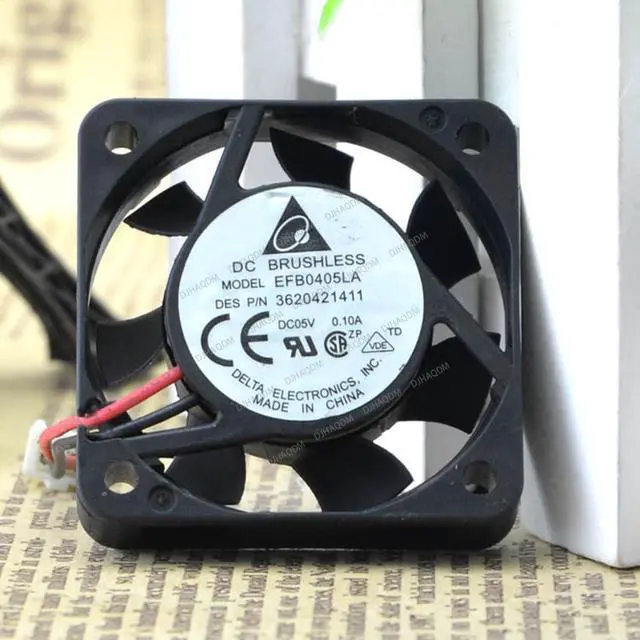 Alt view image 3 of 4 - Compatible for Delta EFB0405LA 5V 0.10A 4cm 4010 2-Wire Cooling Fan