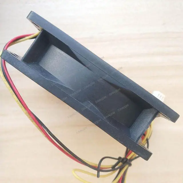 Alt view image 3 of 5 - Compatible for GIGABYTE DF0802512SEMN 12V 0.24A 8025 80x80x25mm 3-Wire Cooling Fan