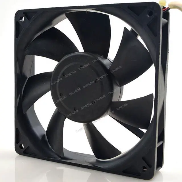Alt view image 4 of 4 - Compatible for Nidec A34346-55 12V 0.33A 12025 2-Wire Cooling Fan
