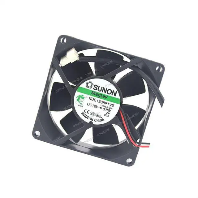 Alt view image 2 of 5 - Compatible for SUNON KDE1208PTV3 13.MS.A.GN 12V 0.8W 8025 8cm 2-Wire Cooling Fan