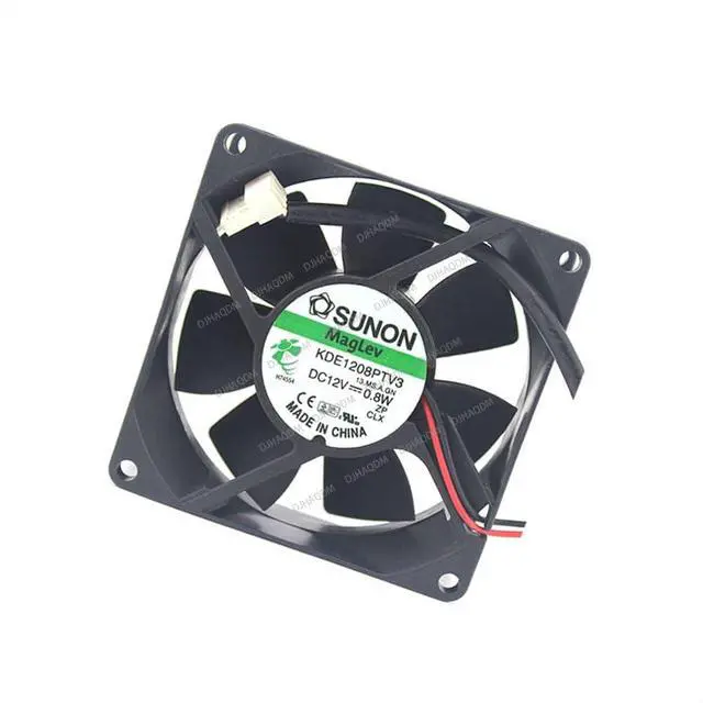 Alt view image 3 of 5 - Compatible for SUNON KDE1208PTV3 13.MS.A.GN 12V 0.8W 8025 8cm 2-Wire Cooling Fan