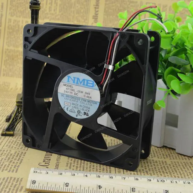 Main image of Compatible for NMB 4715KL-05W-B49 24V 0.46A 120x38mm 3-Wire Cooling Fan