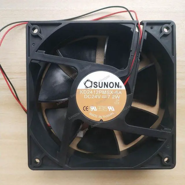 Main image of Compatible for SUNON KD2412PMSX-6A 24V 7.2W 12380 2-Wire Cooling Fan