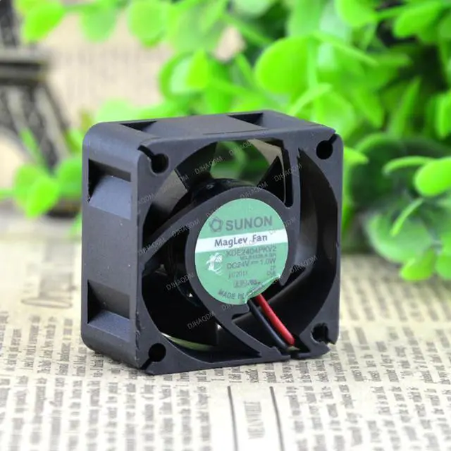 Alt view image 2 of 5 - Compatible for SUNON KDE2404PKV2 24V 1.0W 4020 40x40x20mm 2-Wire Cooling Fan