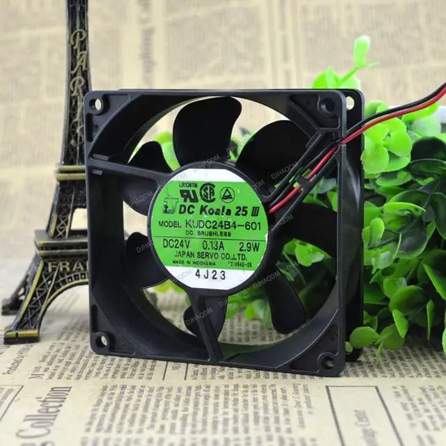 Main image of Compatible for SERVO KUDC24B4-601 24V 0.13A 2.9W 9cm 9025 2-Wire Cooling Fan