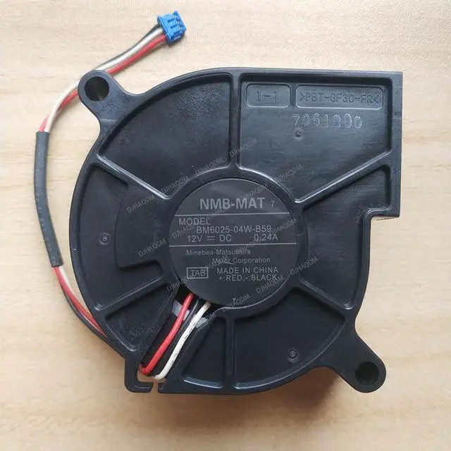 Main image of Compatible for NMB-MAT BM6025-04W-B59 12V 0.24A 6025 3-Wire Cooling Fan