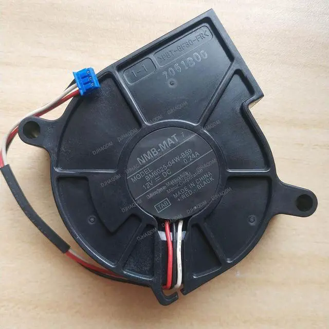 Alt view image 2 of 5 - Compatible for NMB-MAT BM6025-04W-B59 12V 0.24A 6025 3-Wire Cooling Fan