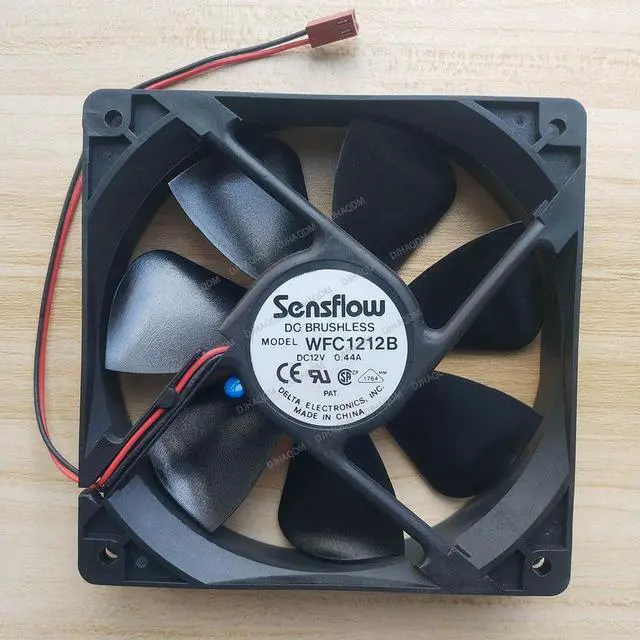 Main image of Compatible for Delta Sensflow WFC1212B 12V 0.44A 12cm 12025 2-Wire Cooling Fan