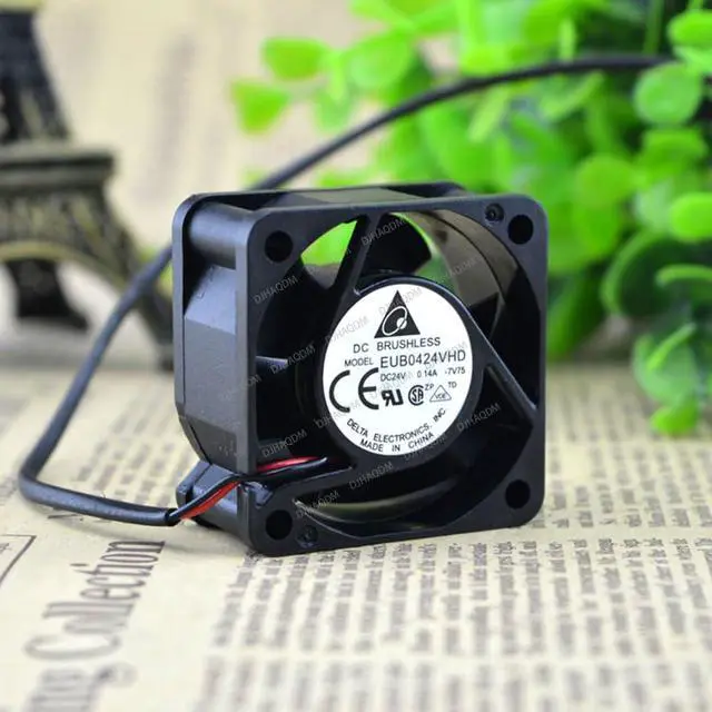 Alt view image 3 of 5 - Compatible for Delta EUB0424VHD 24V 0.14A 4cm 4020 40x40x20mm 2-Wire Cooling Fan