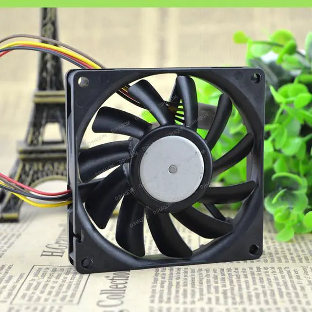 Alt view image 4 of 5 - Compatible for San Ace 80 9PH0812P7S05 12V 0.26A 8cm 8015 4-Wire Cooling Fan