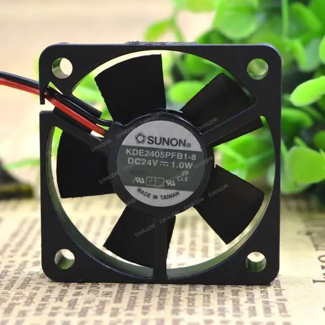 Alt view image 3 of 5 - Compatible for SUNON KDE2405PFB1-8 24V 1.0W 5010 2-Wire Cooling Fan